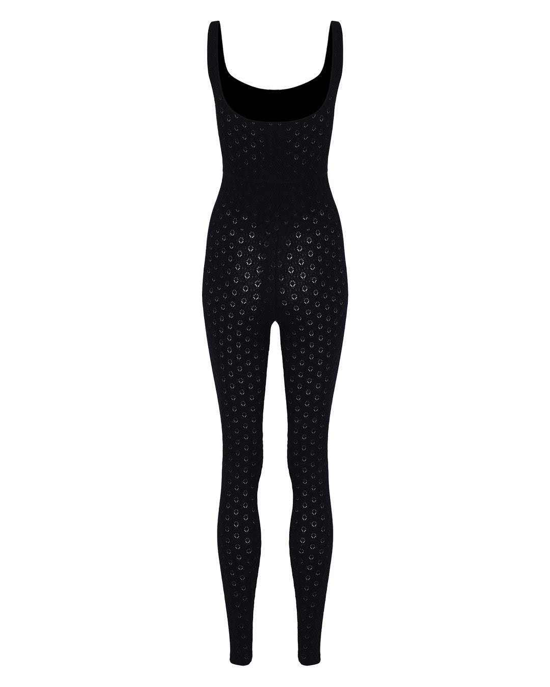 Ajoured Knit Catsuit