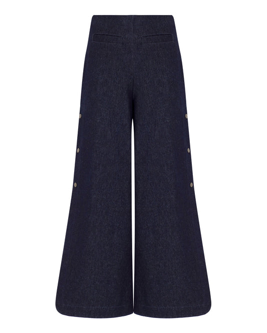 Culotte Denim Pants
