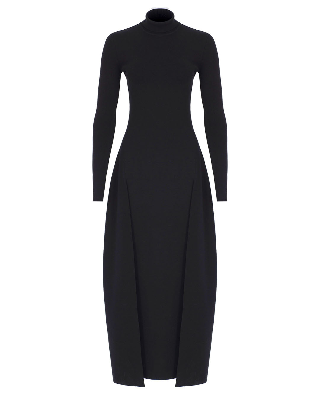 Double Slit Maxi Knit Dress