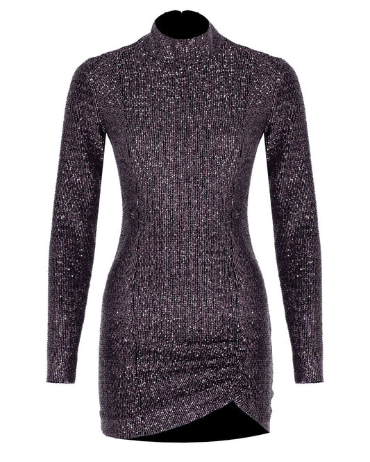 Longsleeve Mini Sequin Dress