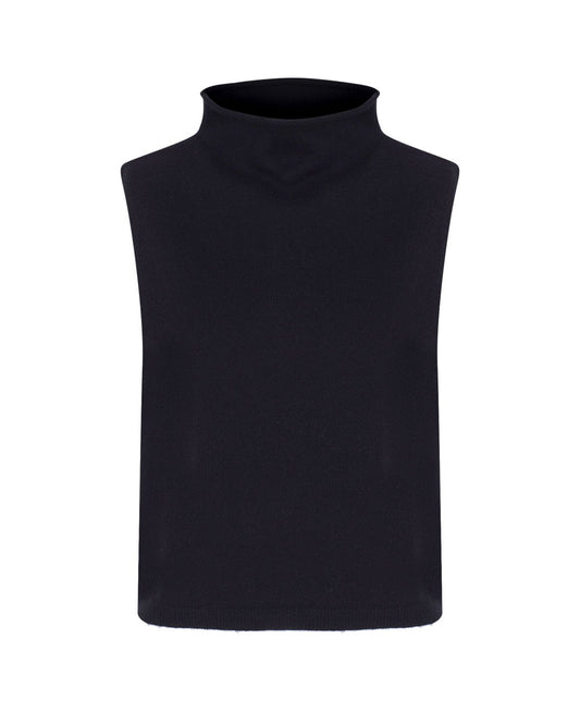 Sleeveless Cashmere Top