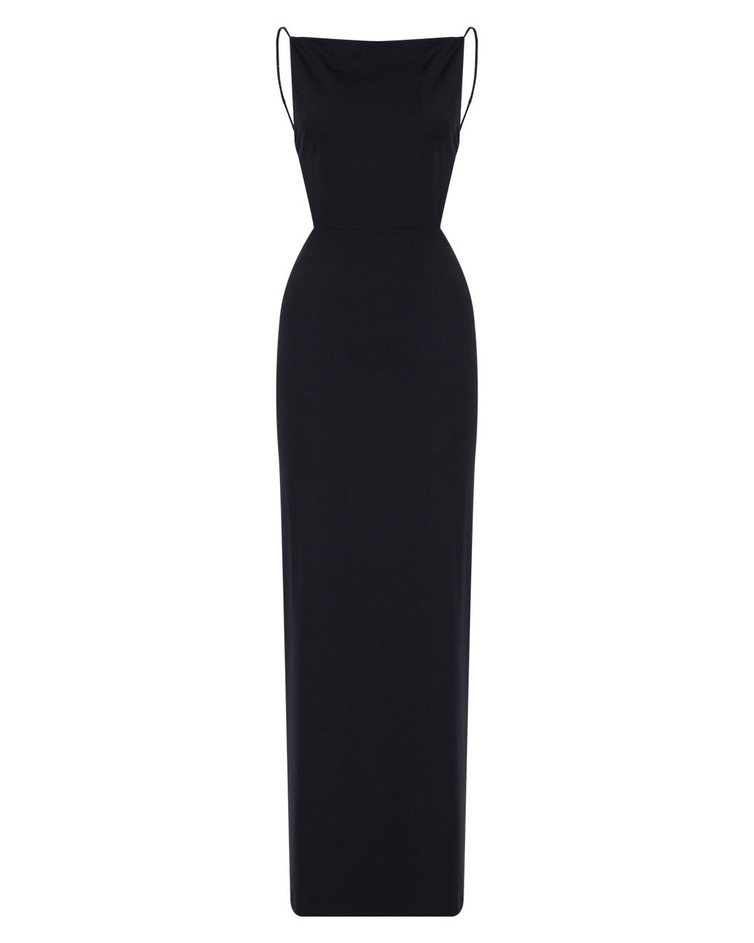 Backless Wool Maxi Dress 0 Backless Wool Maxi Dress 0