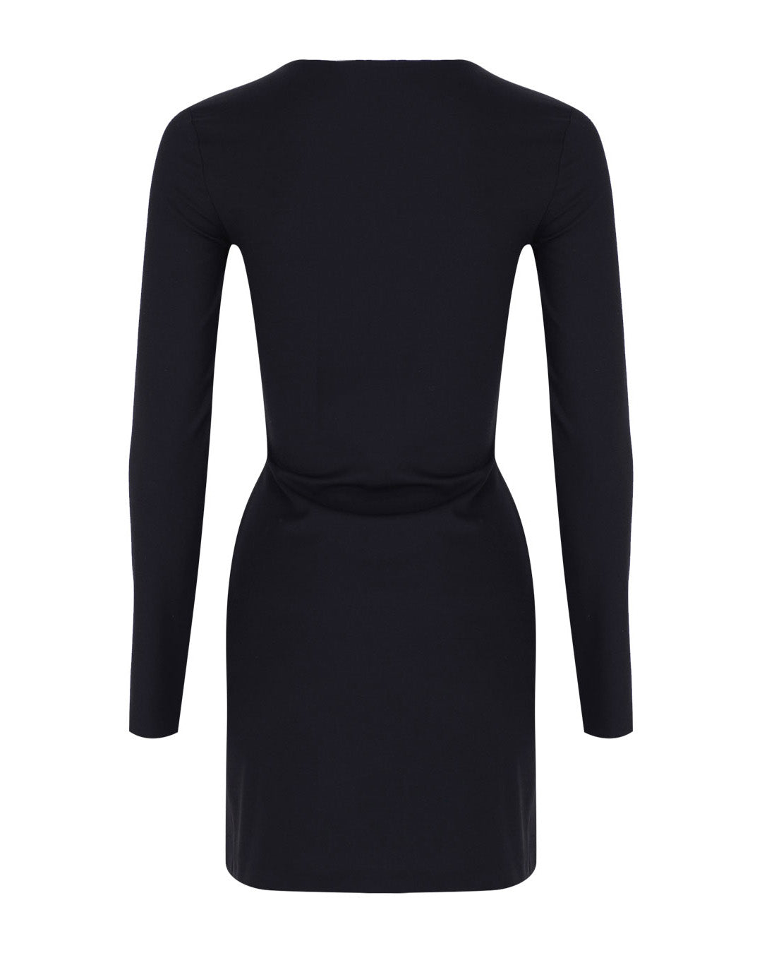 LongSleeve Wool Mini Dress