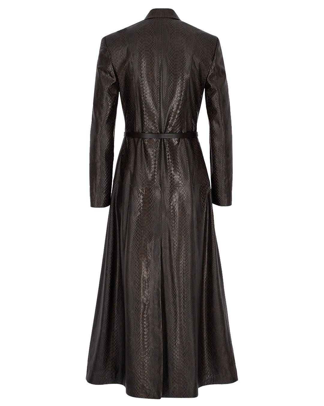 Zeynep Arçay Resort 2026 - Leather Coat Dress