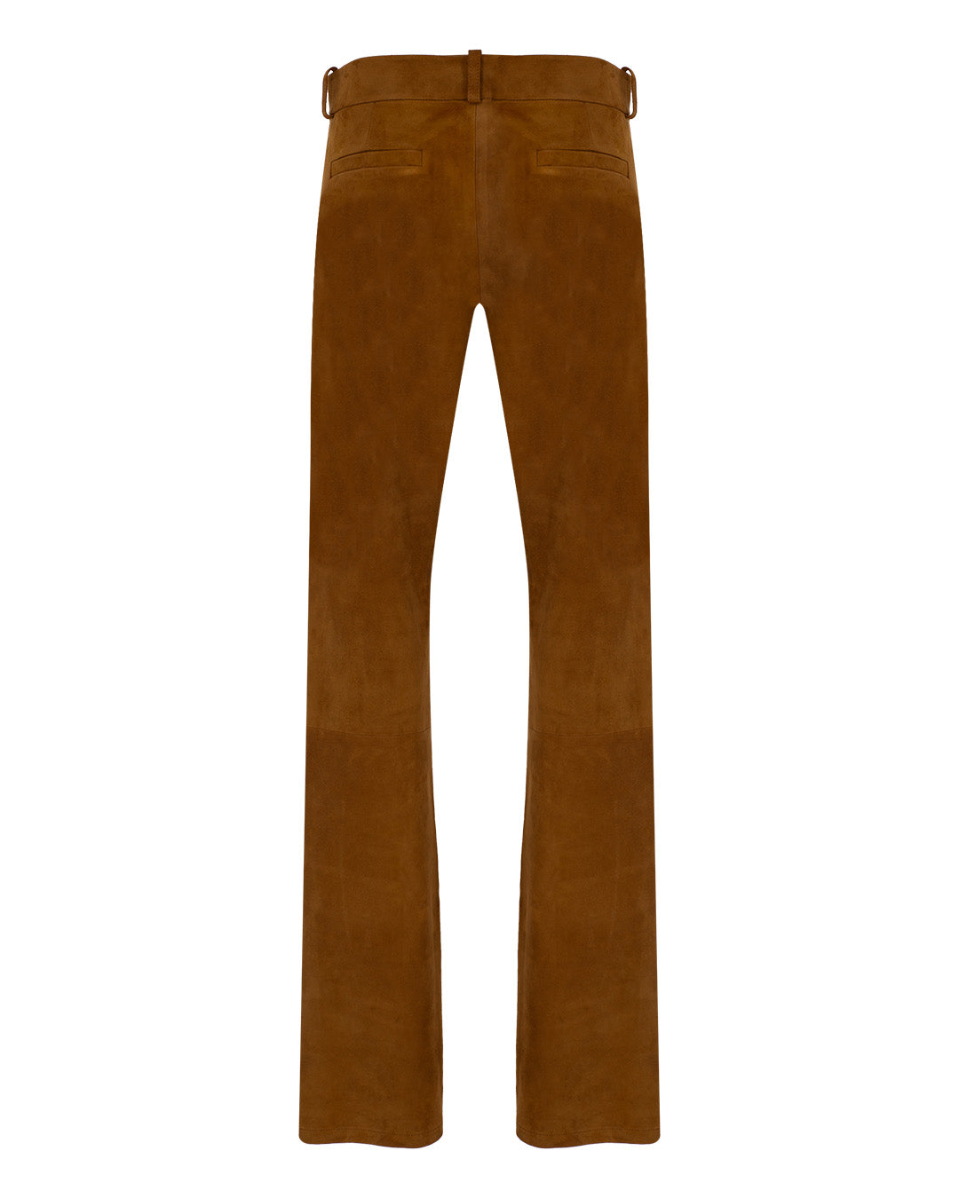 Low Waisted Suede Pants