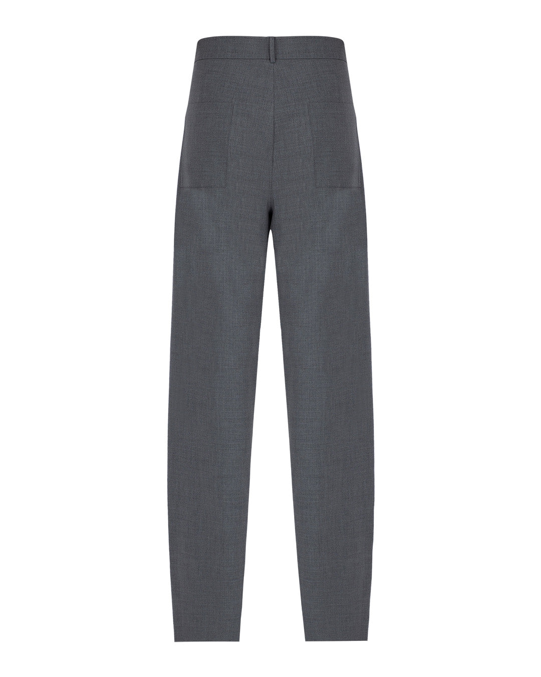 Low Waisted Wool Baggy Pants
