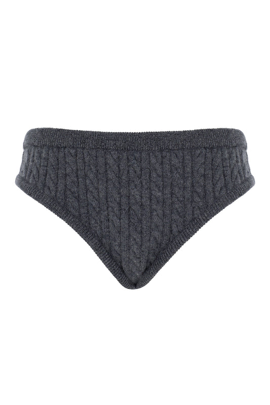 Micro Cashmere Shorts LOOK 03 - Camille Charrière x Zeynep Arçay Collection