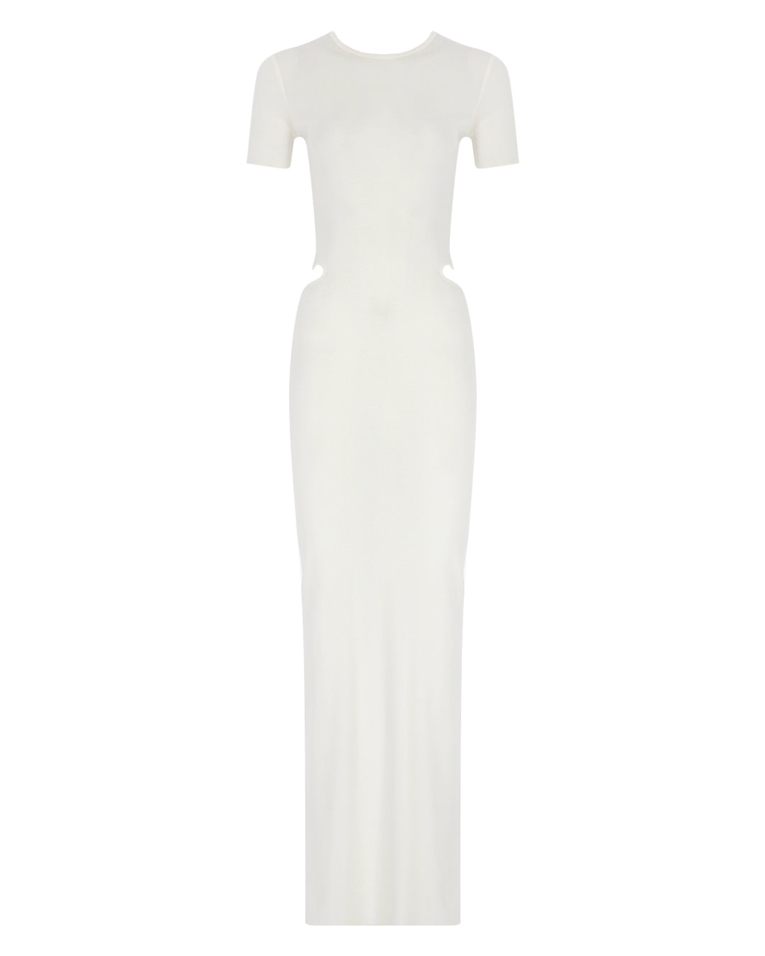 Midi Knit Cut Dress S Midi Knit Cut Dress S