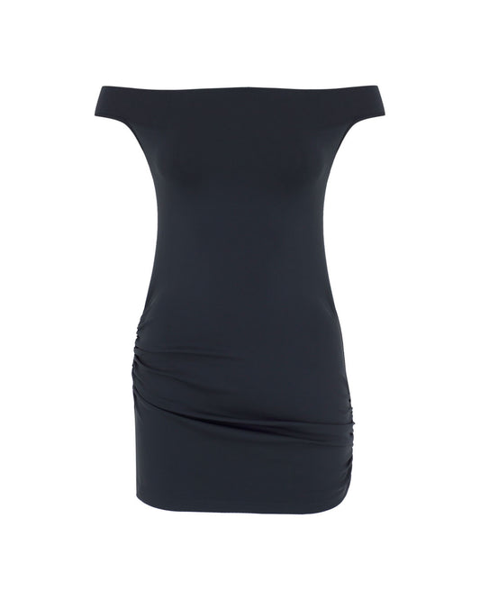 OffTheShoulder Scuba Top