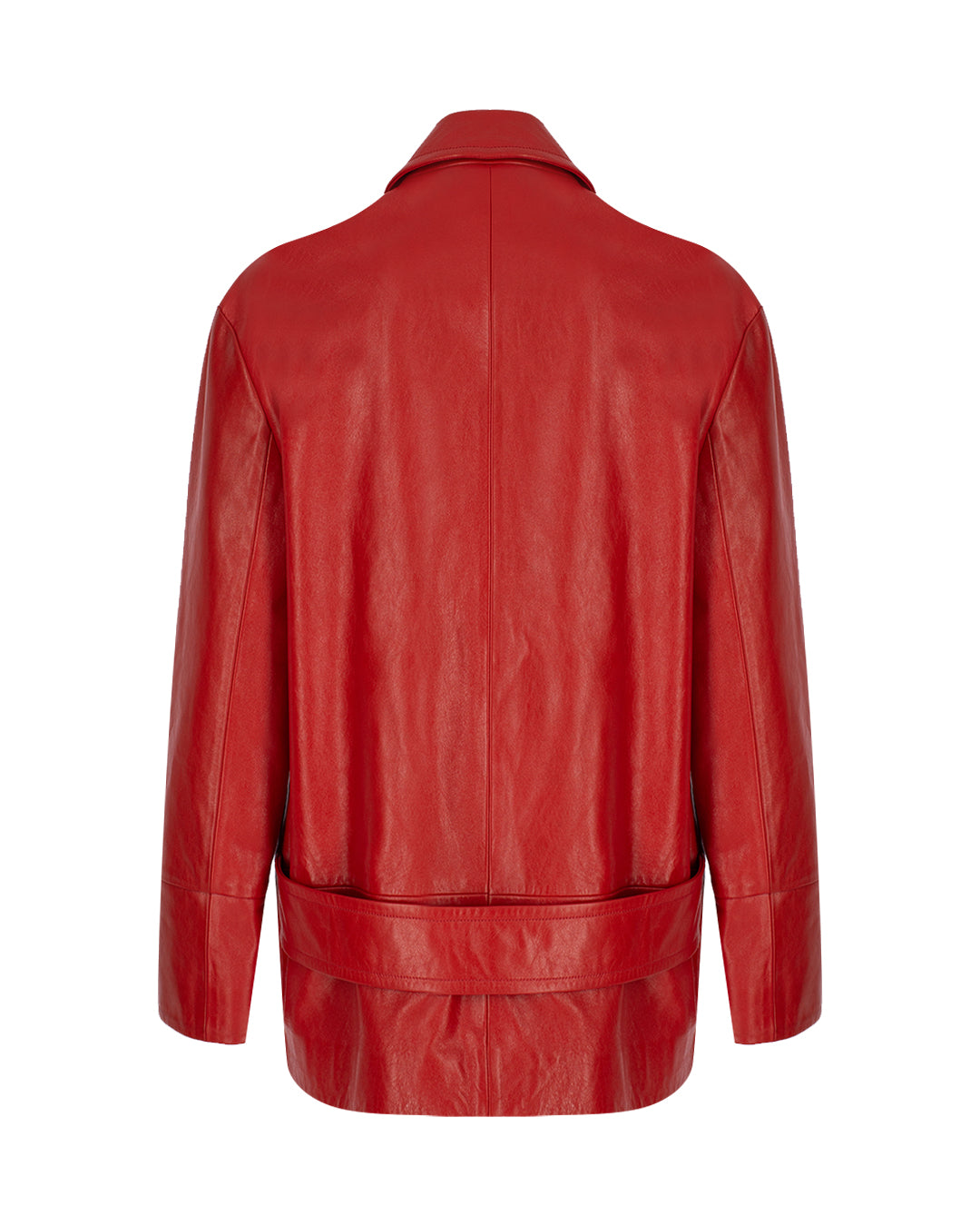 Zeynep Arçay Resort 2026 - Oversized Leather Jacket