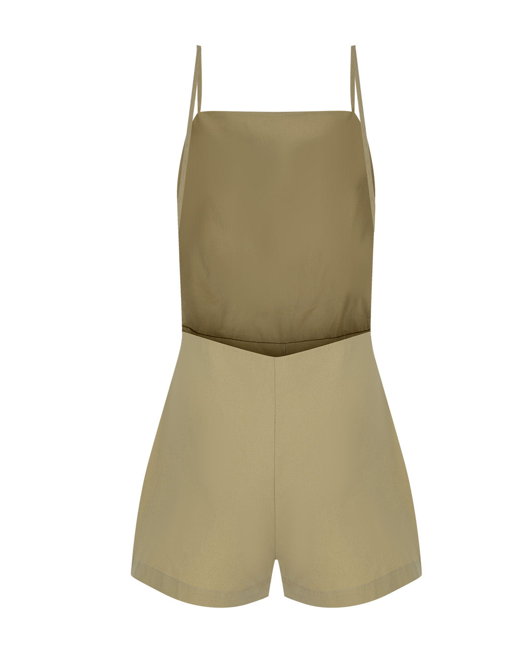 Poplin Mini Jumpsuit