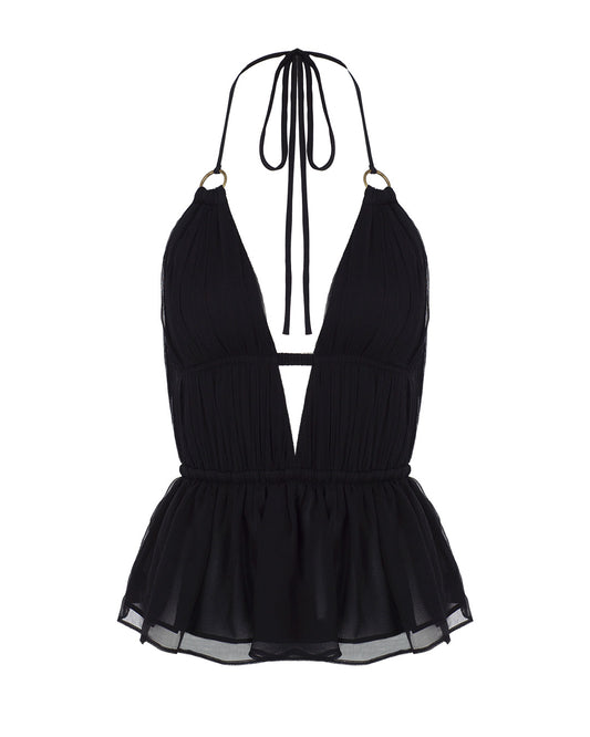 Silk Chiffon Helen Top