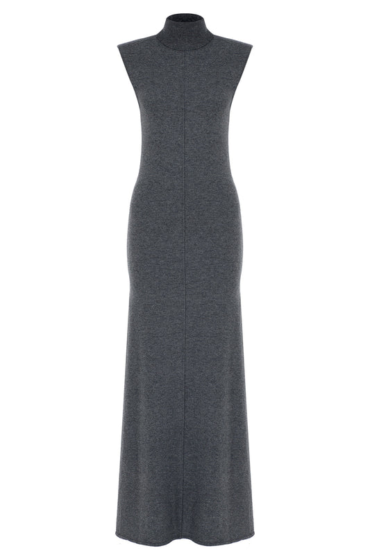 Sleeveless Cashmere Maxi Dress LOOK 04 - Camille Charrière x Zeynep Arçay Collection