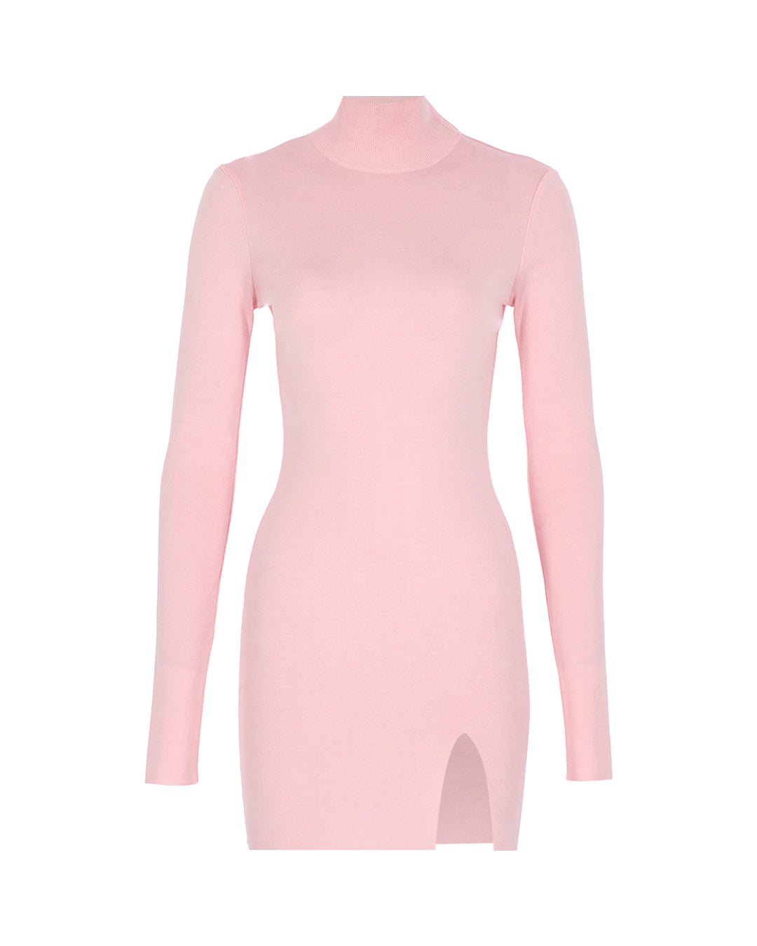 Slit Mini Knit Dress S