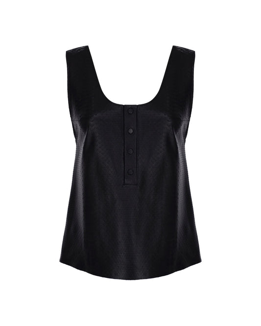 Snakeprint Leather Athlete