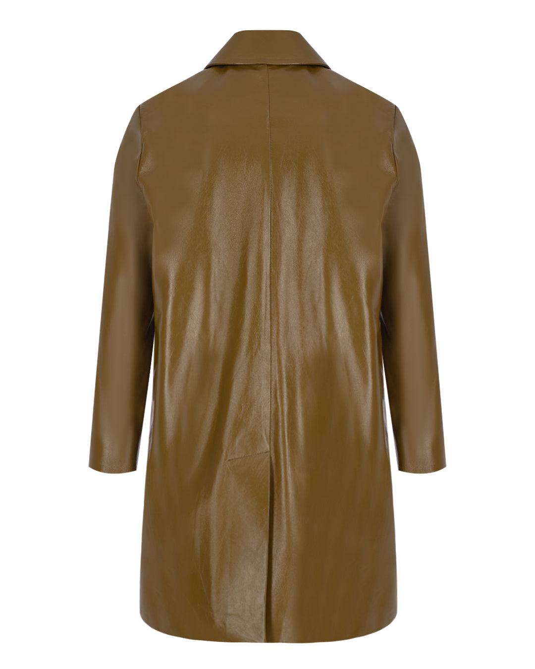 3/4 Sleeve Leather Jacket