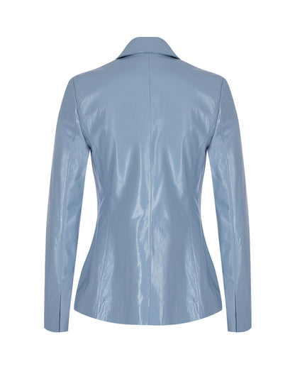 Zeynep Arçay Resort 2026 - 70s Leather Blazer