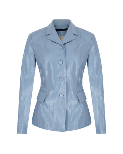 Zeynep Arçay Resort 2026 - 70s Leather Blazer