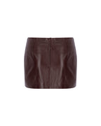 Zeynep Arçay Resort 2026 - 70s Mini Leather Skirt