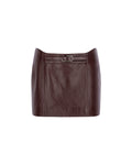 Zeynep Arçay Resort 2026 - 70s Mini Leather Skirt