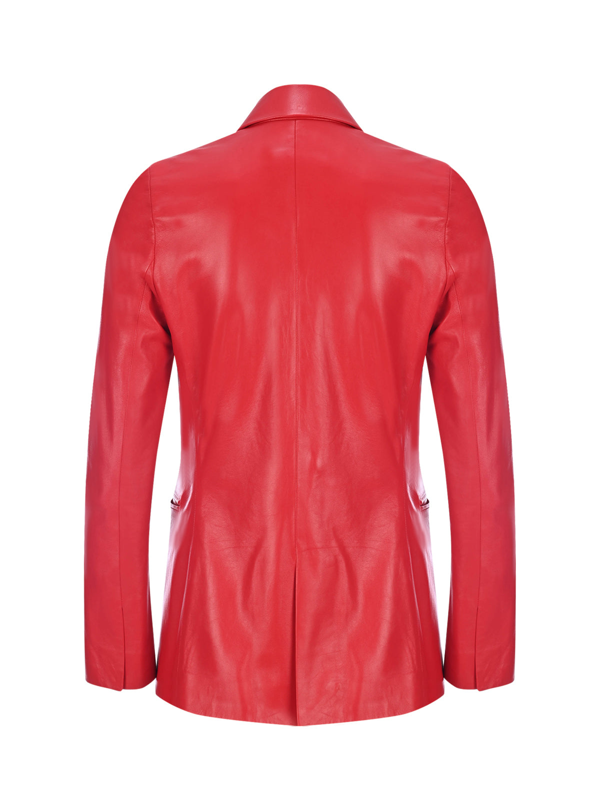 70s Leather Blazer