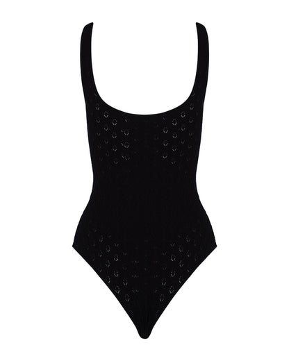 Ajoured Knit Bodysuit