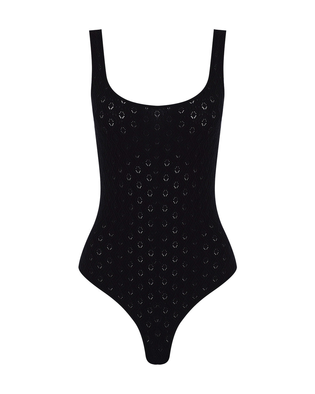 Ajoured Knit Bodysuit