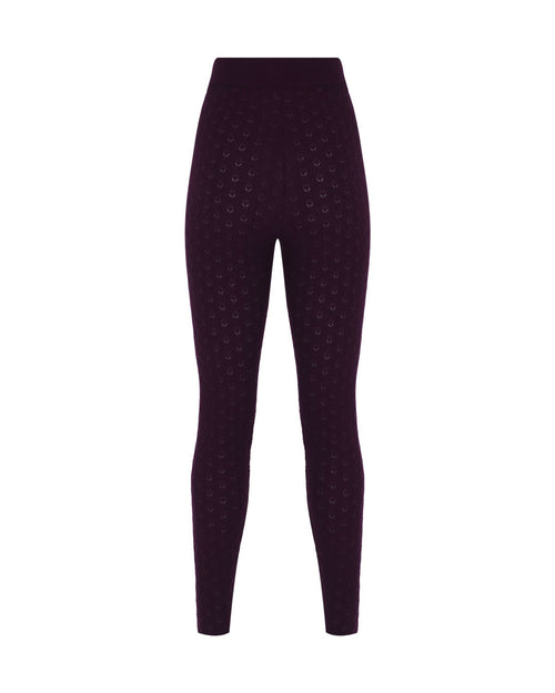 Ajoured Knit Legging