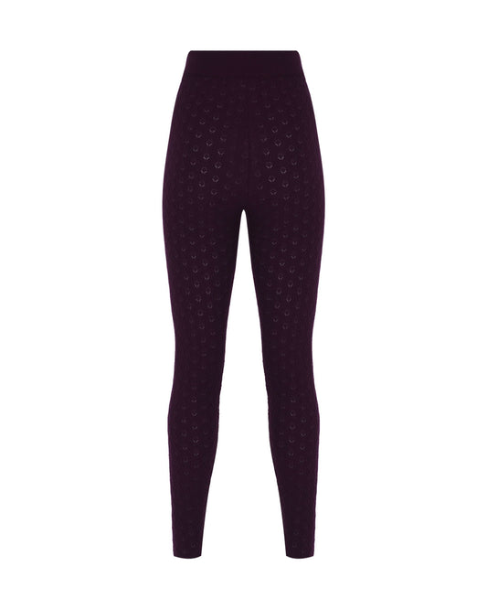 Ajoured Knit Legging