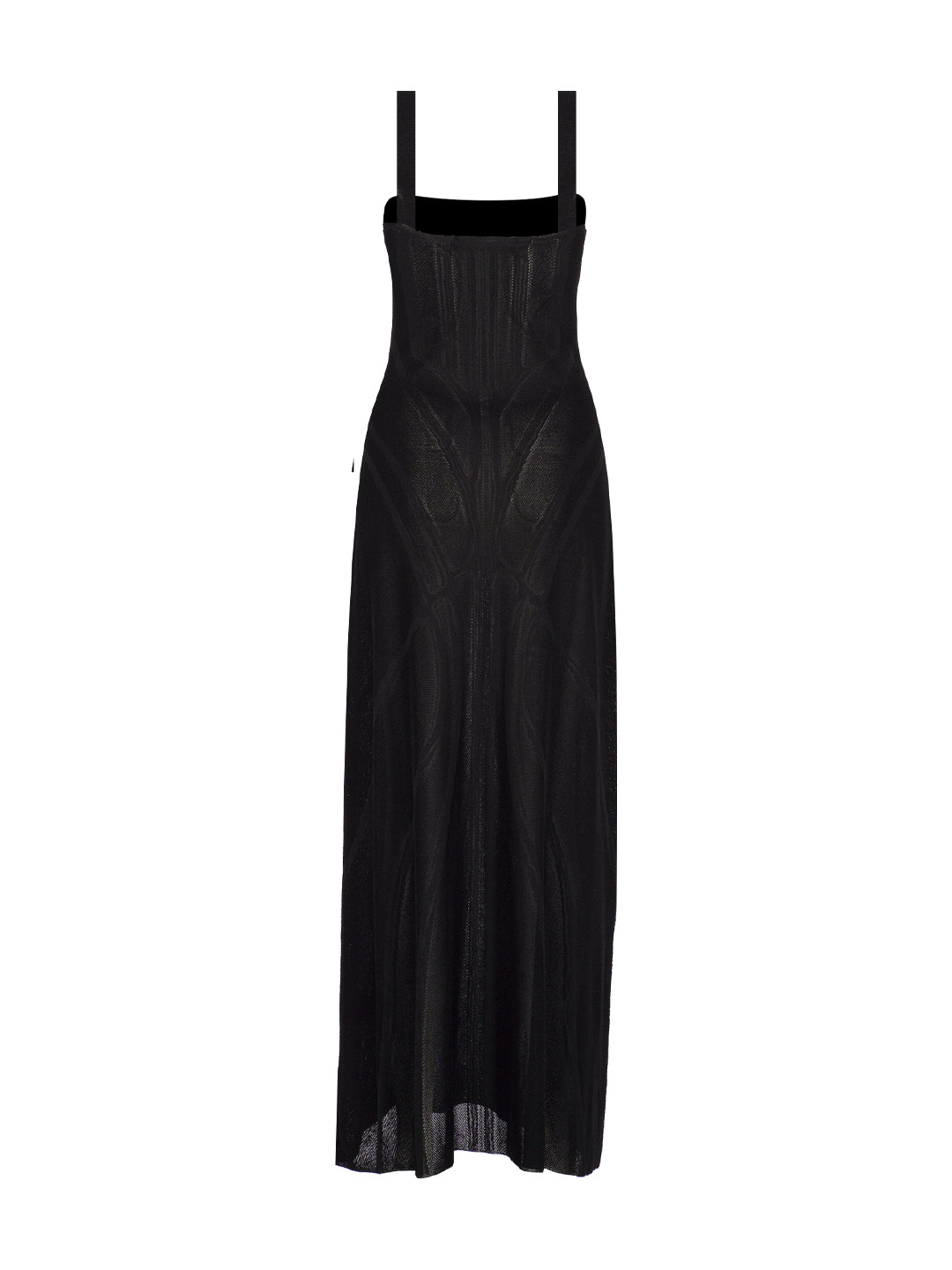 Ajured Knit Maxi Dress