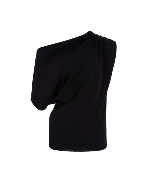 Zeynep Arçay Resort 2026 - Asymmetric Cashmere Top