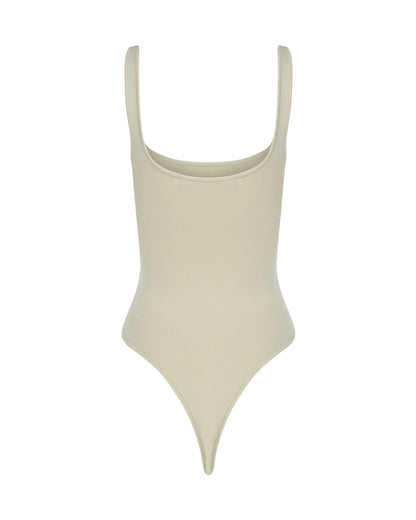 Backless Knit Bodysuit