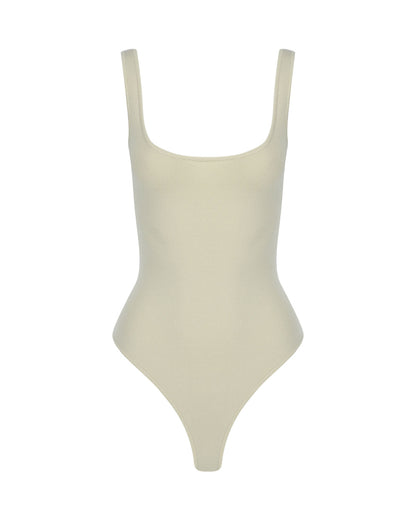 Backless Knit Bodysuit