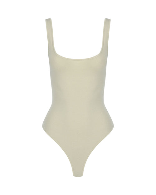 Backless Knit Bodysuit