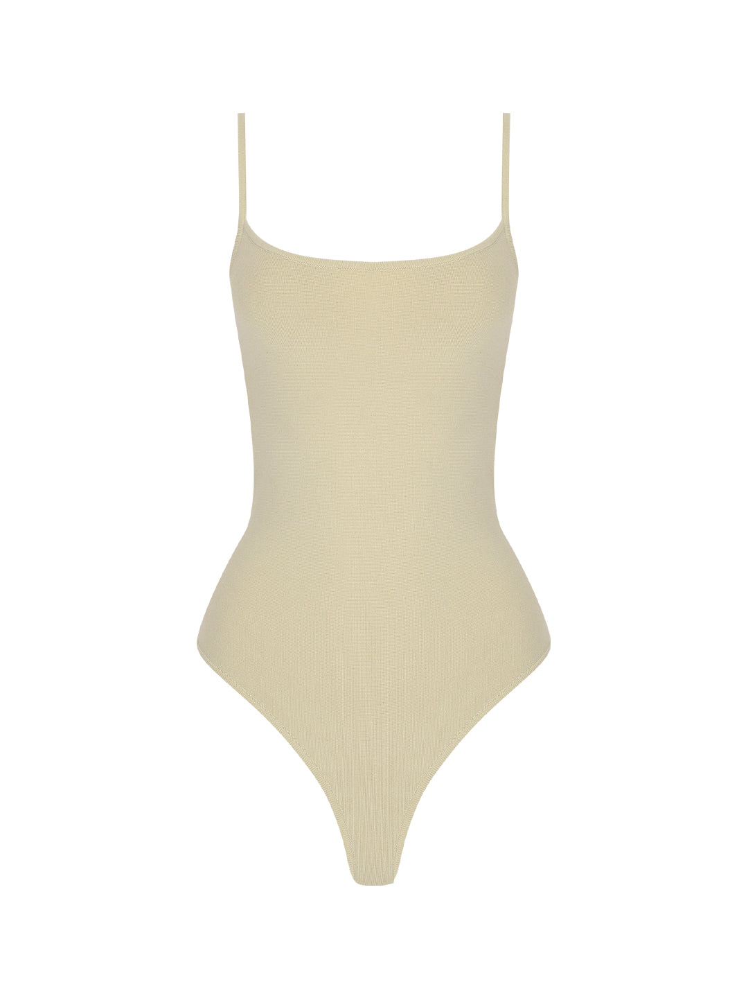 Backless Knit Bodysuit
