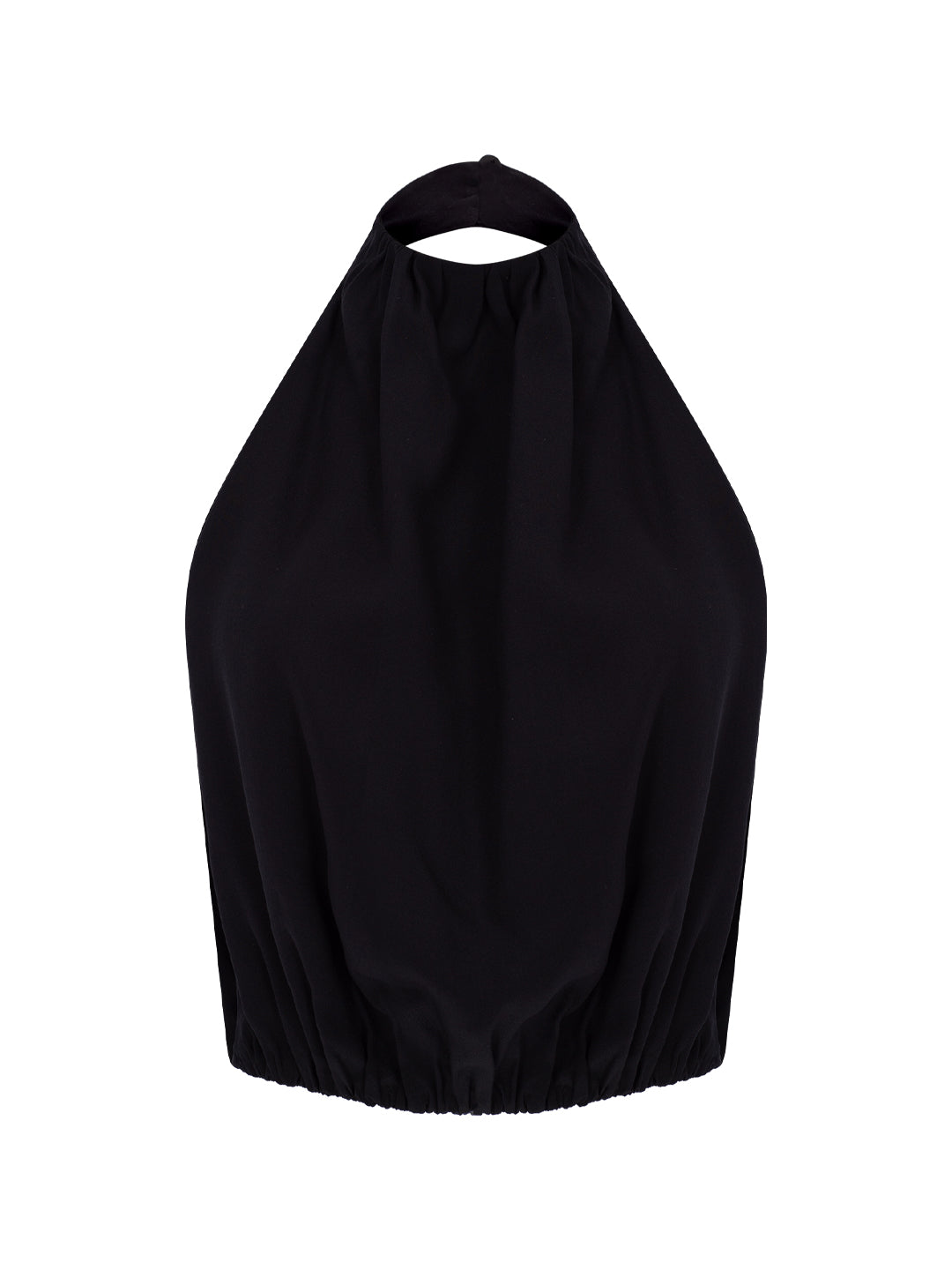 Backless Silk Top