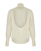 Backless Cashmere Jumper