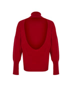 Zeynep Arçay Resort 2026 - Backless Cashmere Jumper