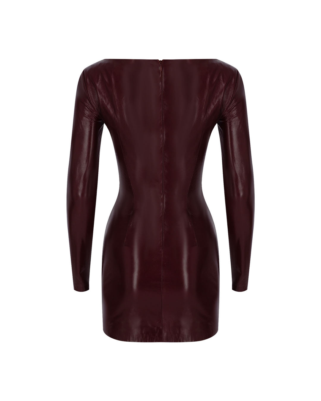 Balerina Leather Mini Dress