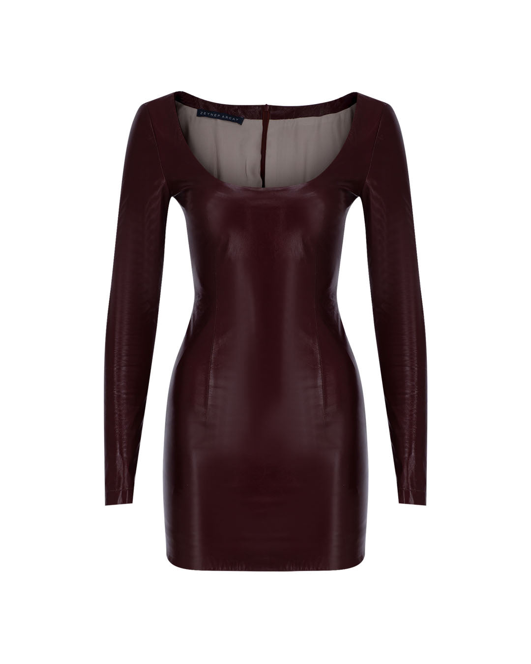 Balerina Leather Mini Dress