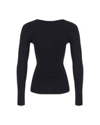 Button-up Silk Cashmere Top