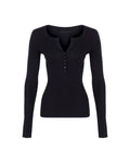 Button-up Silk Cashmere Top