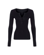 Button-up Silk Cashmere Top