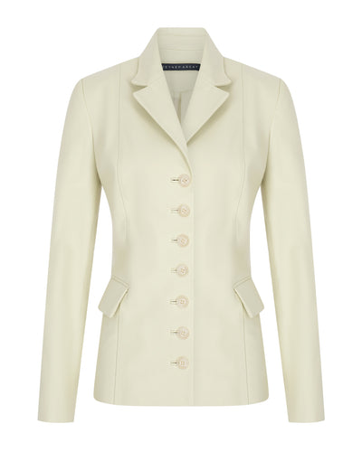 ButtonUp Leather Jacket