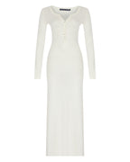 ButtonUp Maxi Tube Dress