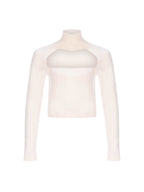 Cashmere Open Neck Jumper