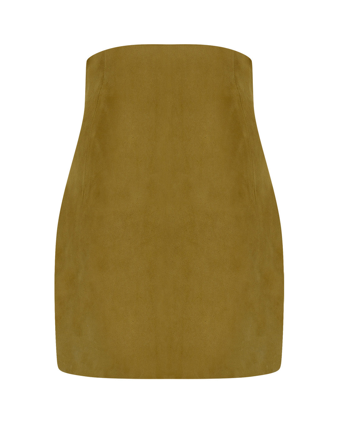 Corset Suede Mini Skirt