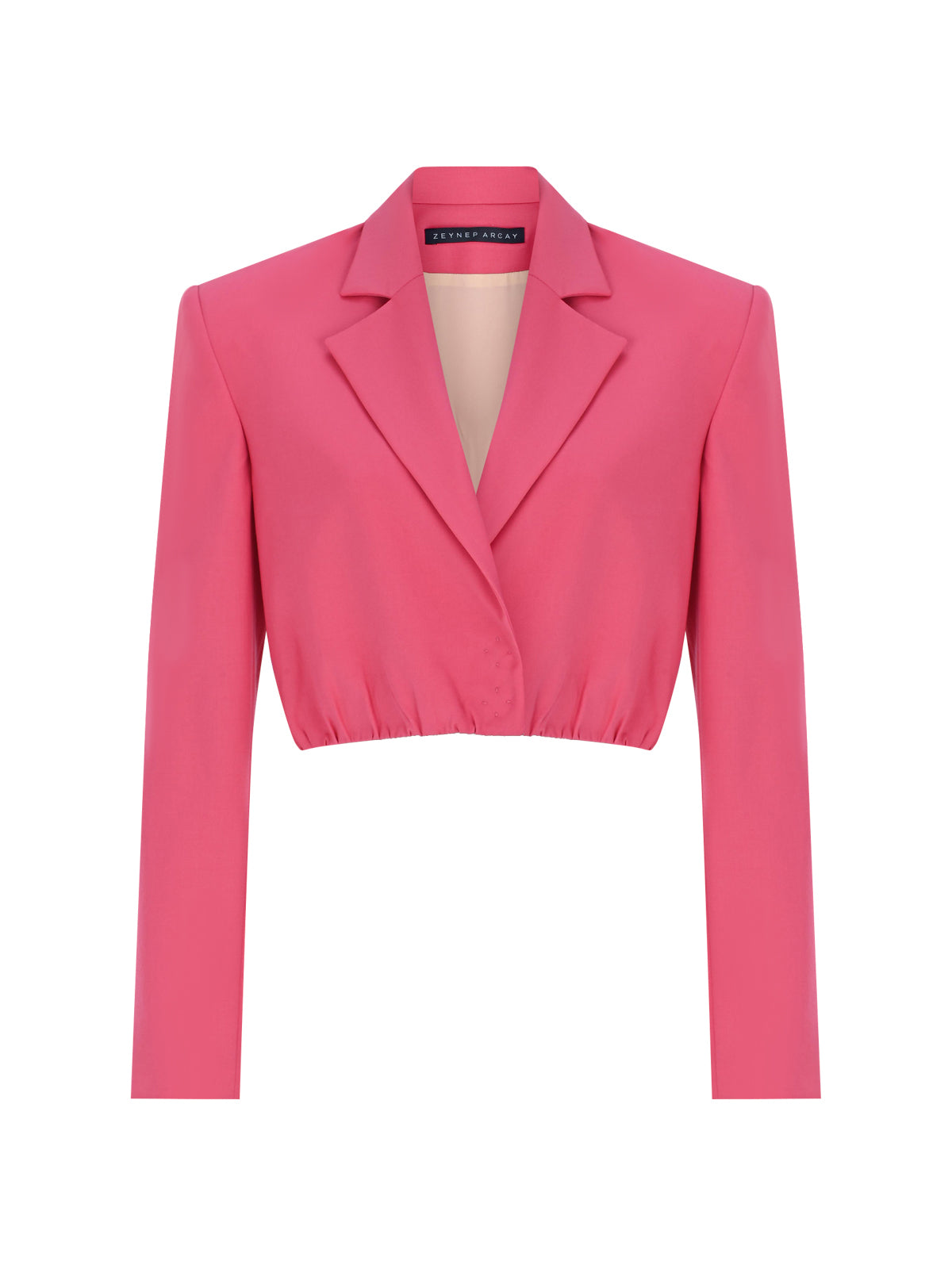 Crop Wool Blazer