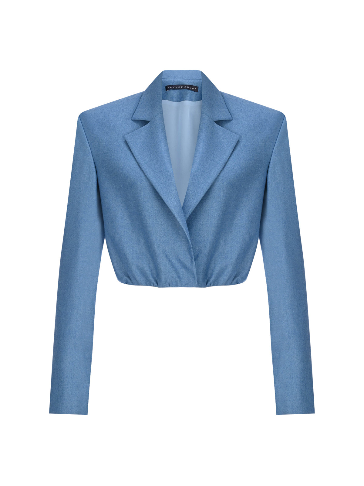Crop Wool Blazer