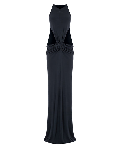 CutOut Maxi Jersey Dress – Zeynep Arcay